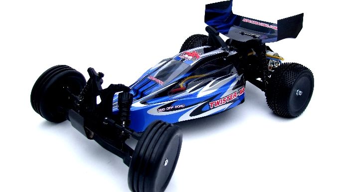 Brushless RC Buggy 2WD Truck 1/10 TWISTER XB Pro Red  