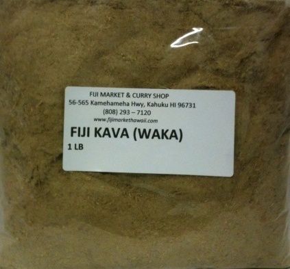 FIJI KAVA   WAKA (ROOT POWDER)   1 POUND (16oz)  