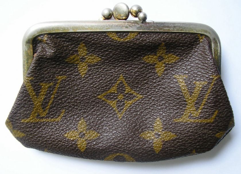 GRUNGY LOUIS VUITTON LOT 5 EXTREME USE PURSE WALLET KEY  