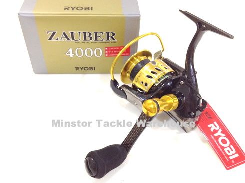 Ryobi Zauber CF 4000 Spinning Reel (2012 NEW MODEL) **New Carbon 