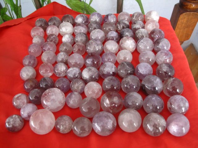 81 NATURAL AMETHYST QUARTZ CRYSTAL SPHERE BALL 6.58lb  