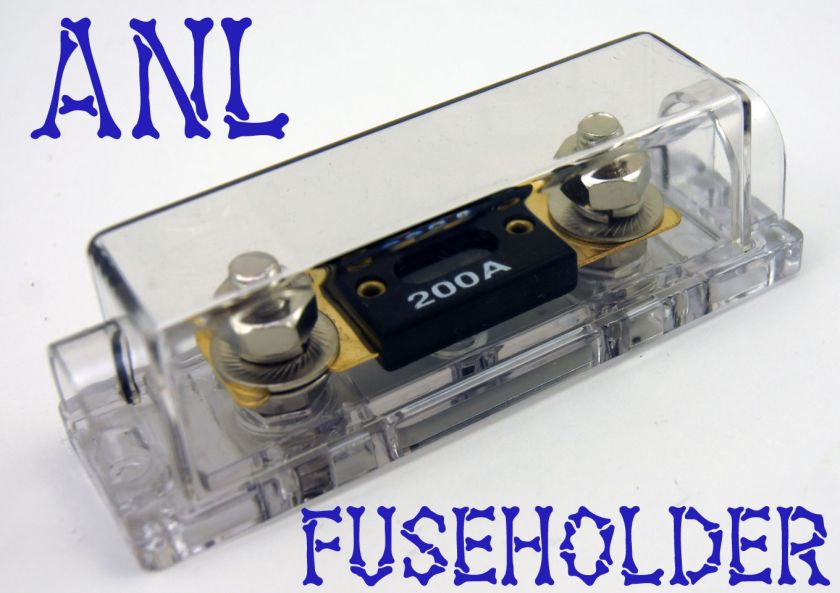 Positive 300 AMP ANL Fuse Holder Distribution fuseholder INLINE Block 