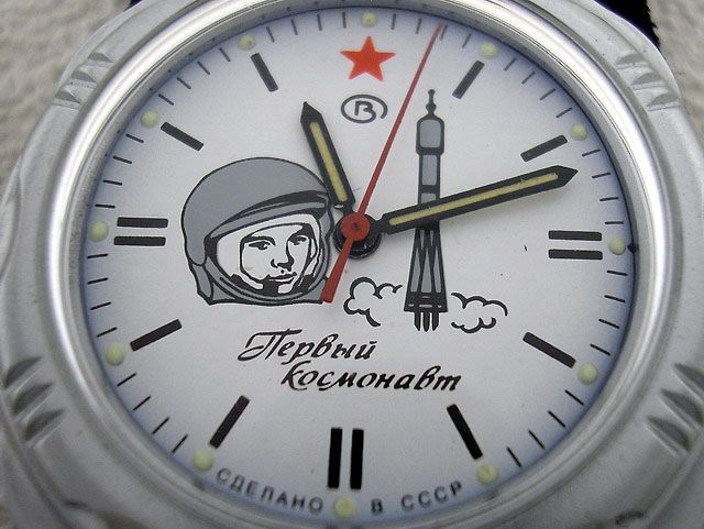   MEN’S WATCH VOSTOK YURI GAGARIN FIRST WORLD SPACE COSMONAUT  