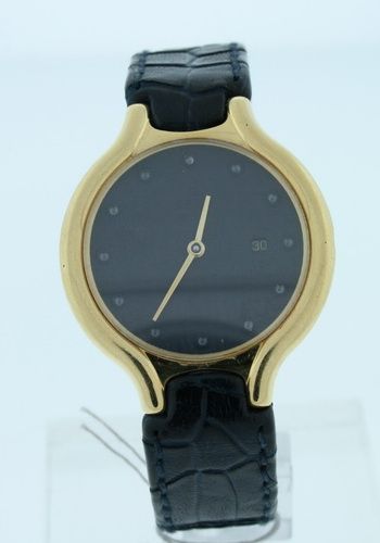 Ebel Beluga, Mint 18k Yellow Gold Watch.  