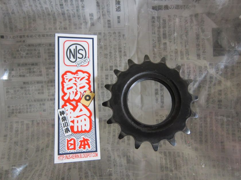 NJS KEIRIN suntour 16T Cog 1/8 track  