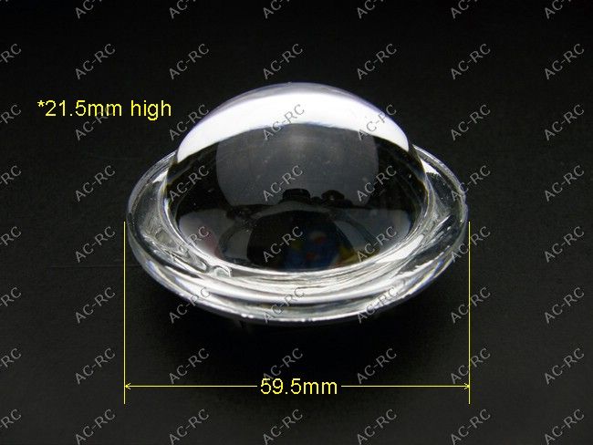 60mm Lens Reflector with Base for 20 100W High Power LED Lamp Blub