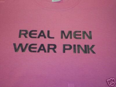 Real Men Wear Pink YOUTH Shirt Breast Cancer or Cute T  