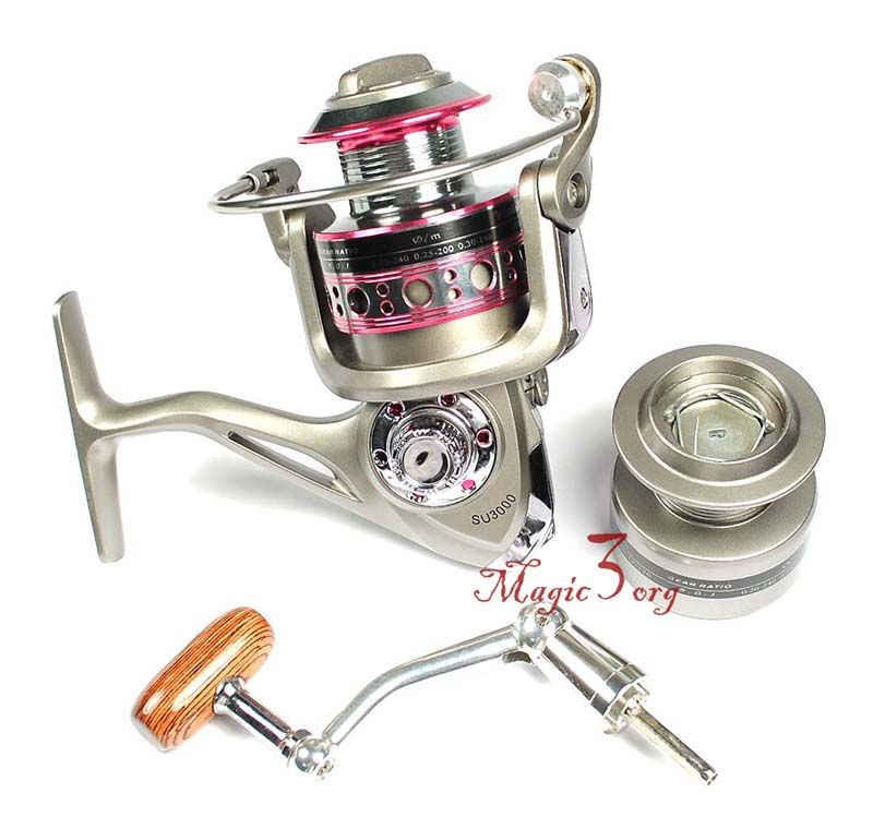 YOSHIKAWA Fishing Spinning Reel 3000 Gear Ratio 5.01 9+1 Ball Bearing 