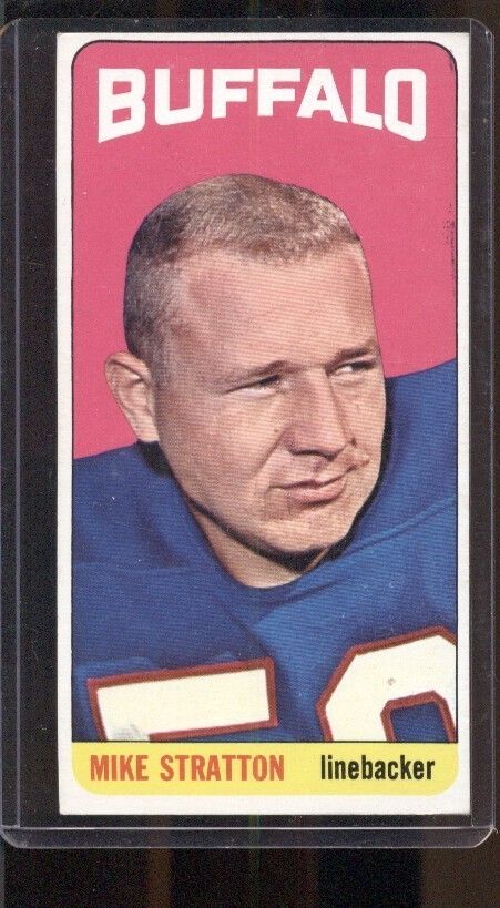 1965 TOPPS #42 MIKE STRATTON BILLS EX+ 19025  