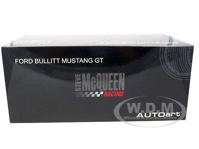 Brand new 118 scale diecast model of 1968 Ford Mustang GT Bullitt 