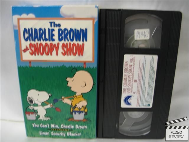 Charlie Brown and Snoopy Show, The Volume 1 VHS 097368370333  