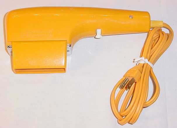 VINTAGE EAMES ERA MOD ORANGE SUPERMAX HAIR DRYER  