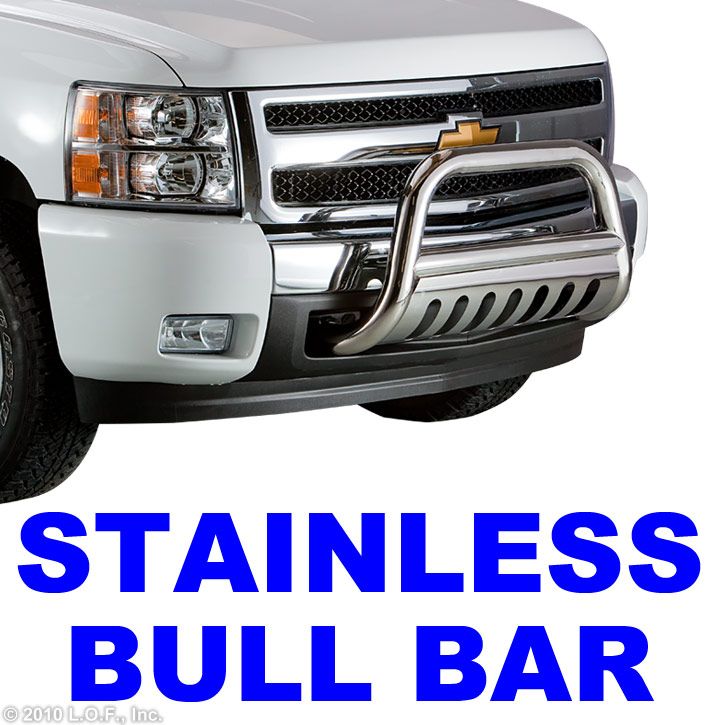   Stainless Push Grill Guard 99 06 CHEVY GMC SILVERADO SIERRA SUBURBAN