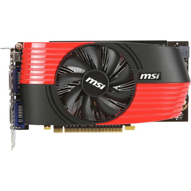 MSI nVidia GeForce GTX550 GTX 550 Ti 1GB PCI E Video Card N550GTX TI 