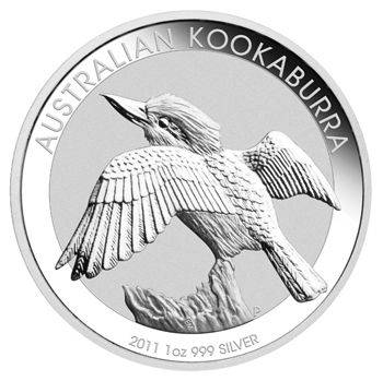 1oz 2011 Kookaburra Perth Mint Silver Bullion Coin  