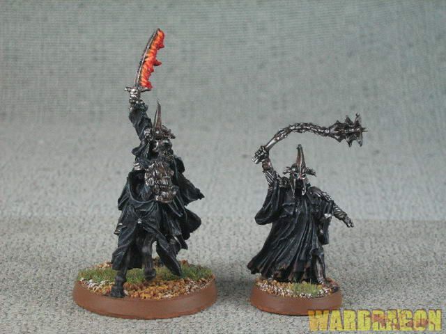 25mm Lord of the Rings WDS painted The Witch King of Angmar y33  