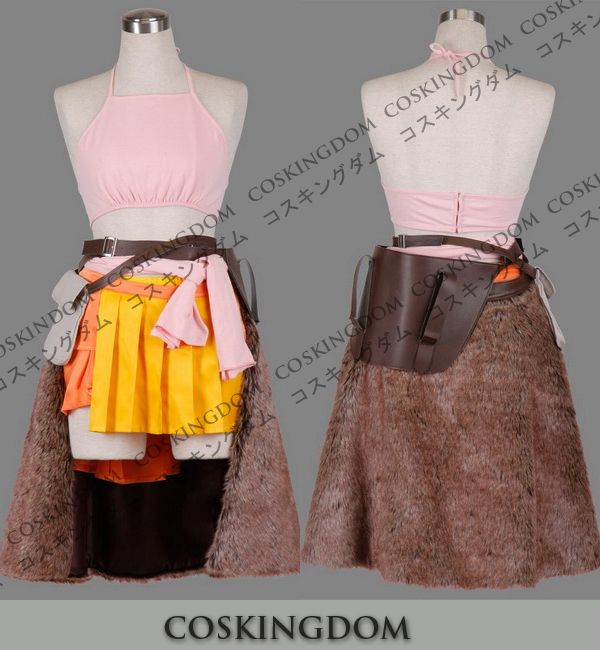 Final fantasy XIII 13 Oerba Dia Vanille Cosplay Costume  