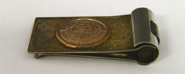 Metal Sterling vermeil (stamped Guad Mex 925 JFCM Plata de Jalisco)