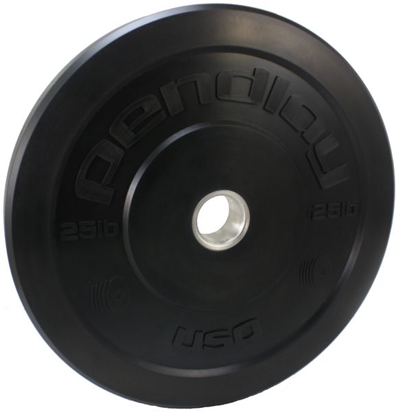 25 lb Pendlay V2 Olympic Rubber Bumper Plate 25lb Set  