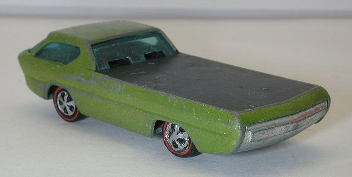 Redline Hotwheels Lime 1968 Deora  