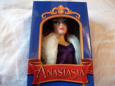 UNIQUE 1997 2OTH CENTURY FOX AND BURGER KING ANASTASIA 8 DOLL NIB 