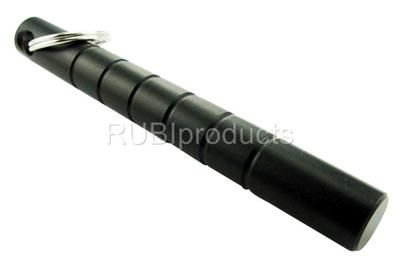 KUBOTAN Self Defense Stick Baton ALUMINUM BLACK with Key Chain 