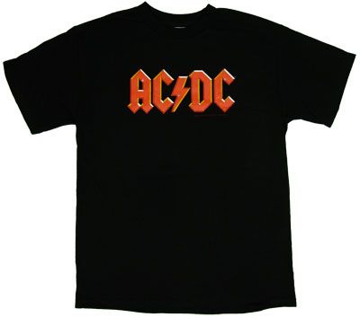 ACDC Logo   ACDC T shirt  