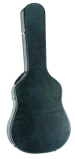 BLACK HARDSHELL MANDOLIN HARD WOOD CASE   A & F STYLE  