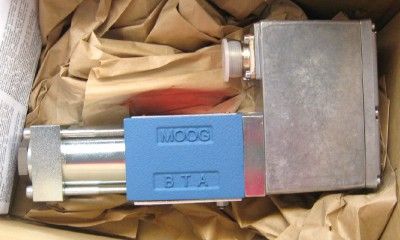 You are bidding on a New in Box Moog Direct Drive Servo Valve.