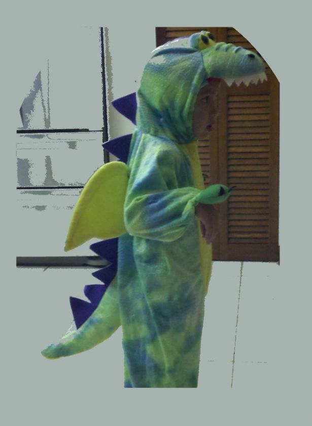 DINOSAUR Green DRAGON Dragonsarous Forum Novelties Halloween Costume 