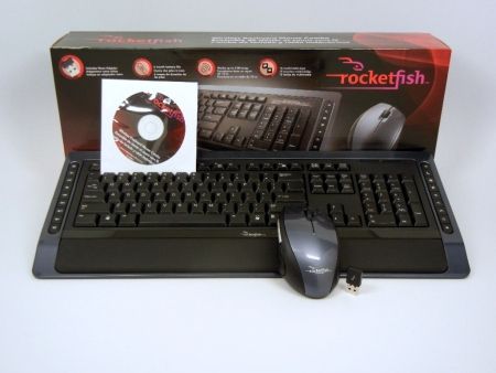 Rocketfish Wireless Keyboard and Mouse combo USB RF RCMBO2   Not 