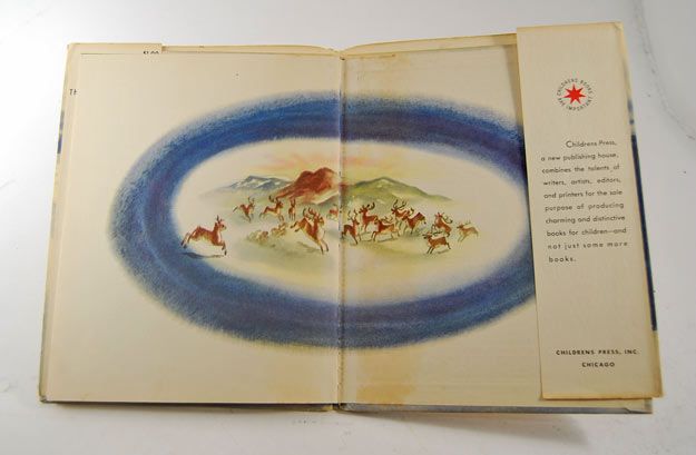 Vintage The Littlest Reindeer With DJ 1st Edition 1946 GREAT CHILDREN 