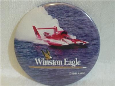 Winston Eagle Hydroplane Button  