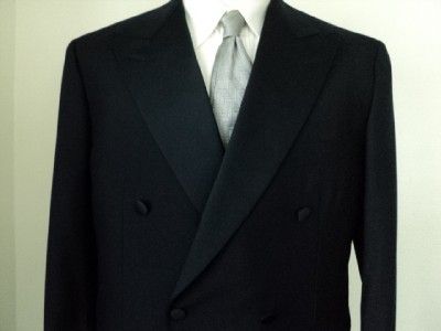 NEW $4995 ISAIA NAPOLI 100% Libidinous Cashmere Midnight Blue Tuxedo 