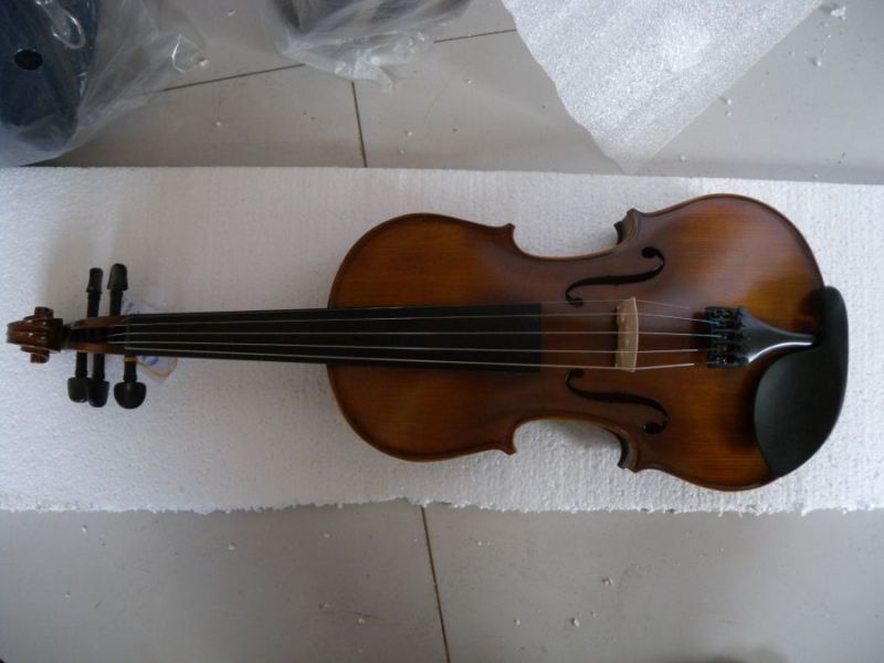 String New Electric Acoustic Violin Solid Wood  