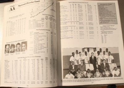 91 Illinois IHSA Basketball Tournament Program Finley  