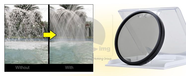 Slim 77mm Fader Variable Adjustable ND Filter Neutral Density ND2 to 