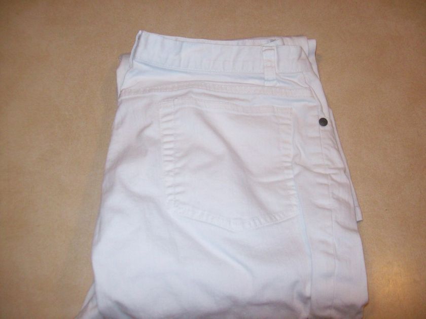 Womens Chicos Denim White Jeans 32 waist  