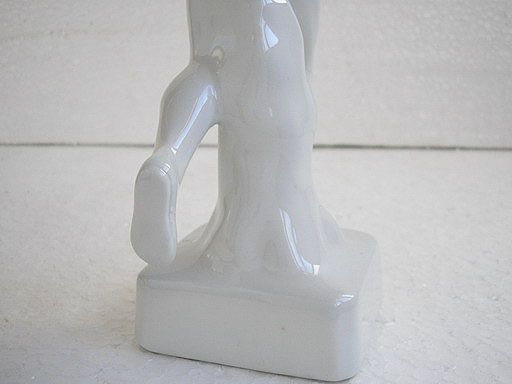 OLYMPIAN with TORCH VINTAGE 1936 WWII GERMANY PORCELIAN FIGURINE 