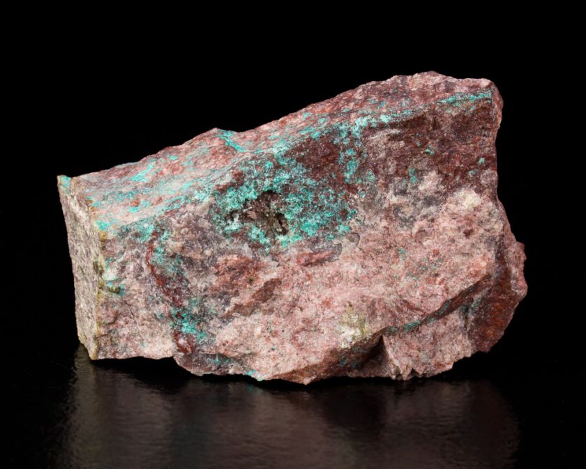   AJOITE Micro Crystals on Matrix Type Locality Ajo AZ for sale  