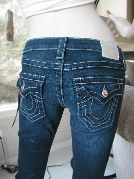 True Religion Joey pink disco jeans DK promise land  