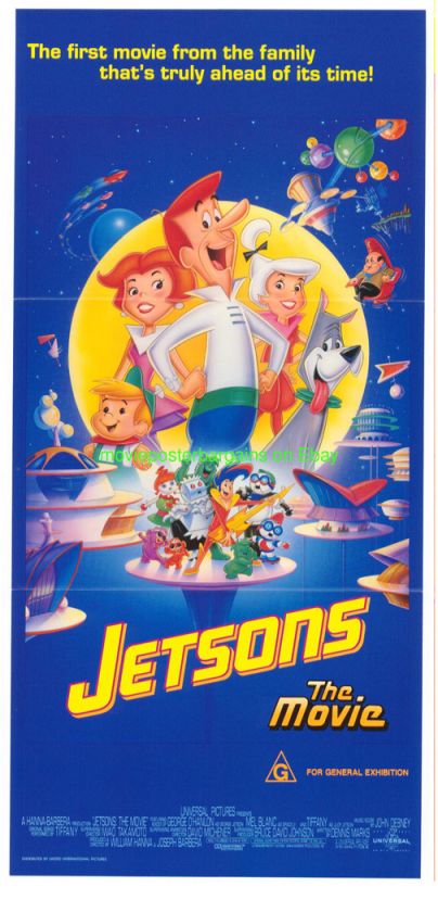 THE JETSONS MOVIE POSTER ANIMATION AUSTRALIAN DAYBILL  