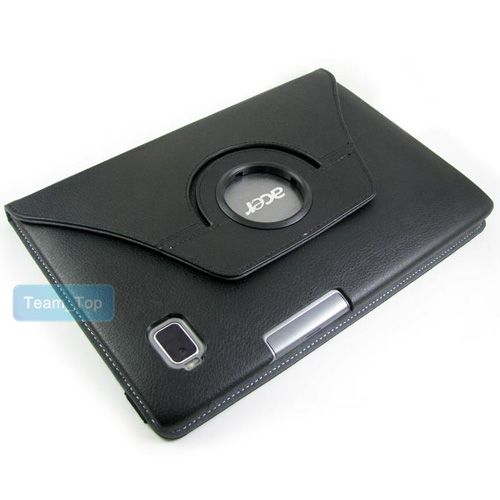 360° Rotating Magic Leather Cover Stand Case for Acer Iconia Tab A500 