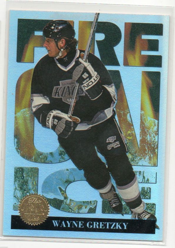 Wayne Gretzky 1994 95 Leaf Fire on Ice #4  