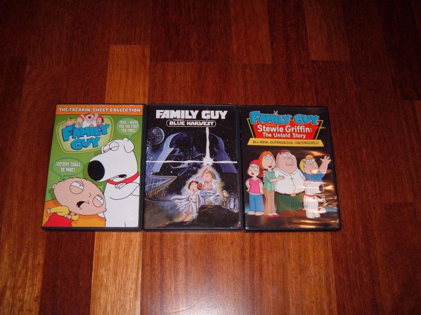   Guy Trilogy 3 DVD Set Lot Collection Blue Harvest Trap Freakin Sweet