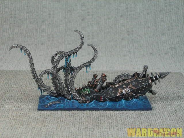 25mm Warhammer Scenery WDS painted Dreadfleet c39  