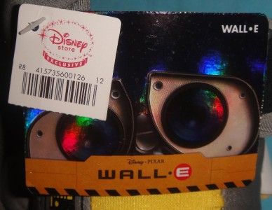 DISNEY PIXAR 7.5 WALL E PLUSH DOLL NEW WITH TAG  