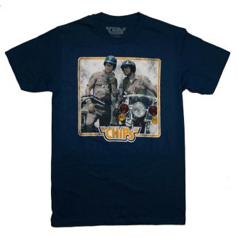   and John Patrol Police Vintage Style 80s TV Show T Shirt Tee  