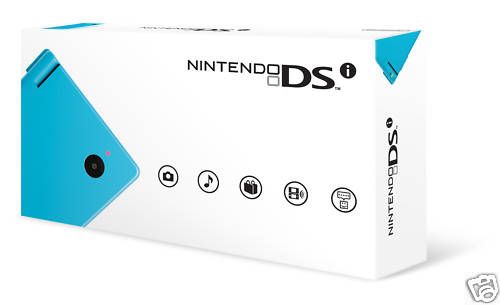Brand New Nintendo NDSi DSi Console Blue Gift Plus Game  
