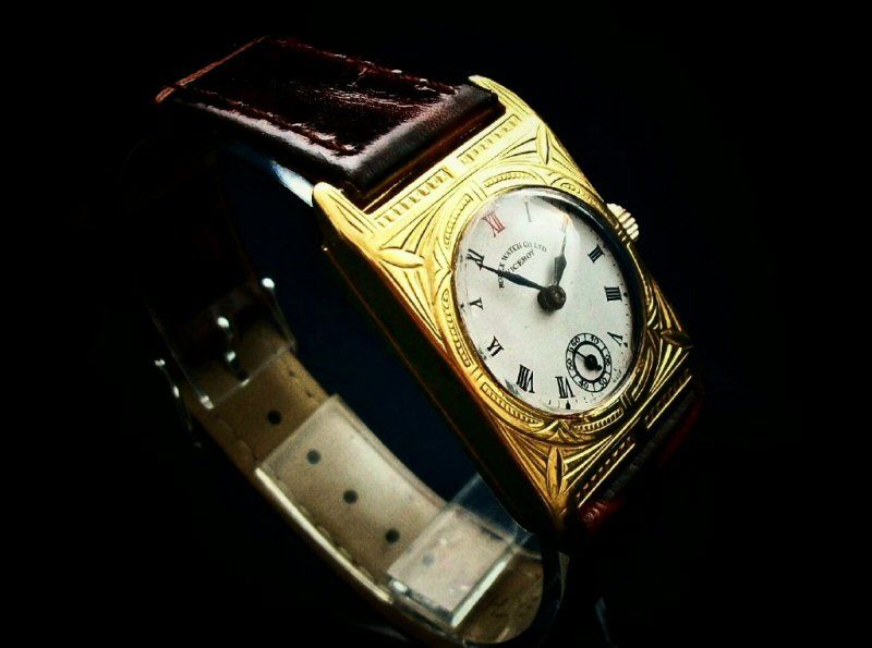 1930’S ROLEX WATCH CO. VICEROY GOLD FILLED ART DECO. NR  